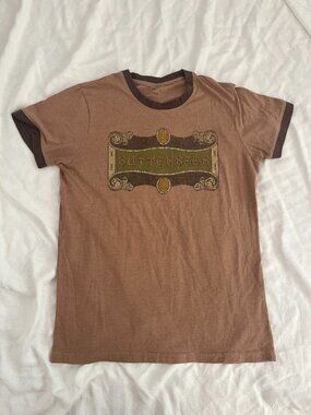 Harry Potter Butterbeer adult shirt Small